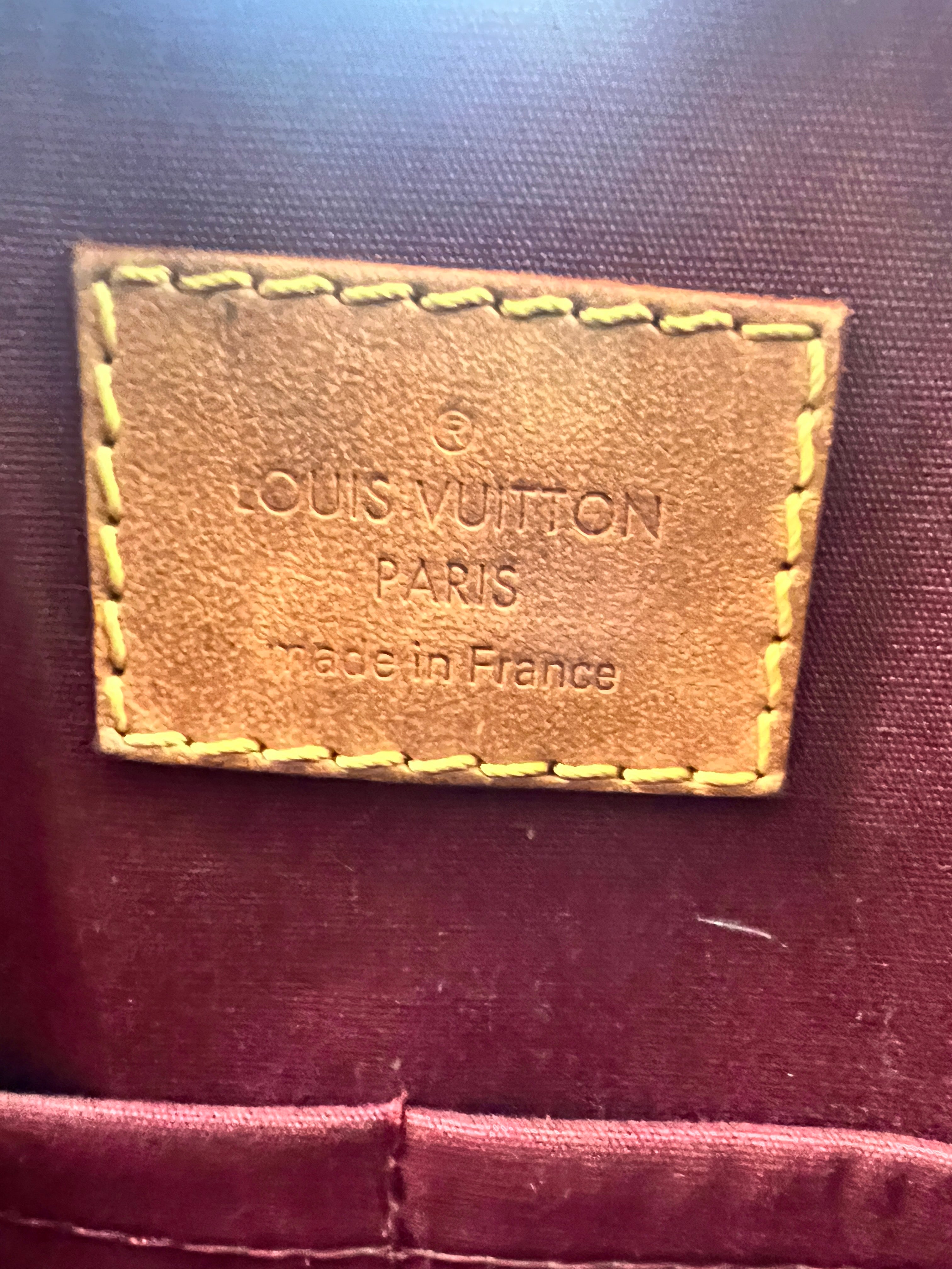 Louis Vuitton Monogram Vernis Alma PM Rouge Fauviste