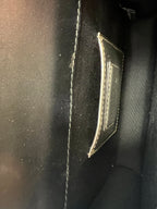 Bvlgari Serpenti Forever Bag in Silver Metallic Patent Leather with Jewel Head