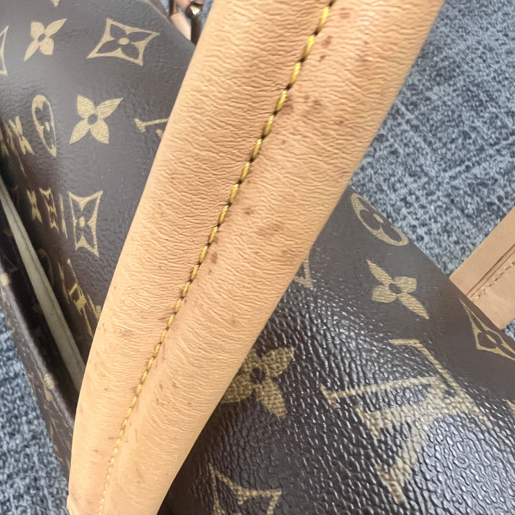 Louis Vuitton Vintage Beverly MM in Monogram Canvas and Vachetta Leather