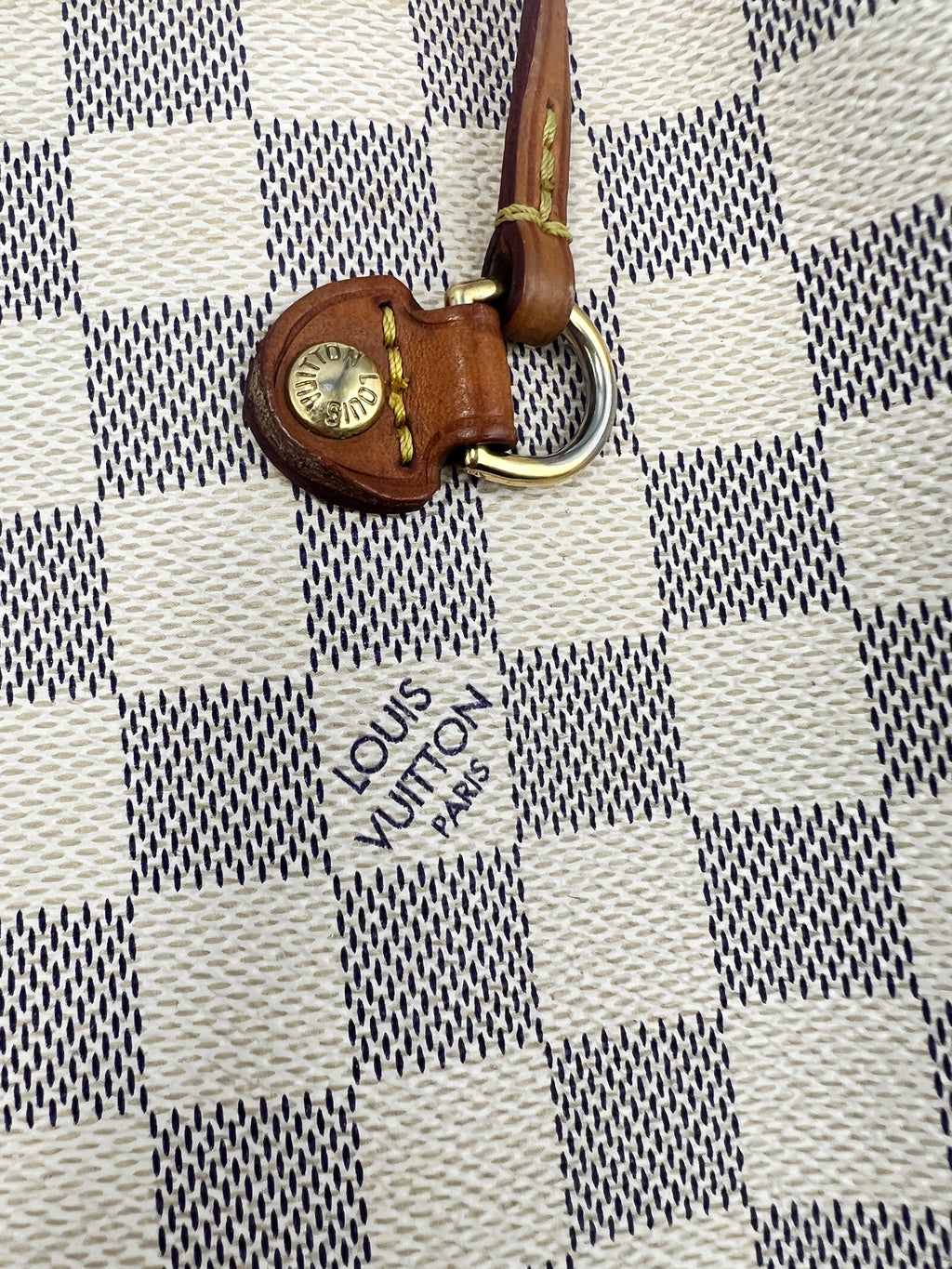 Louis Vuitton Neverfull Damier Azur MM Tote Bag