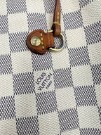 Louis Vuitton Neverfull Damier Azur MM Tote Bag