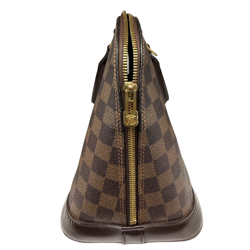 Louis Vuitton Alma PM in Damier Ébène Canvas
