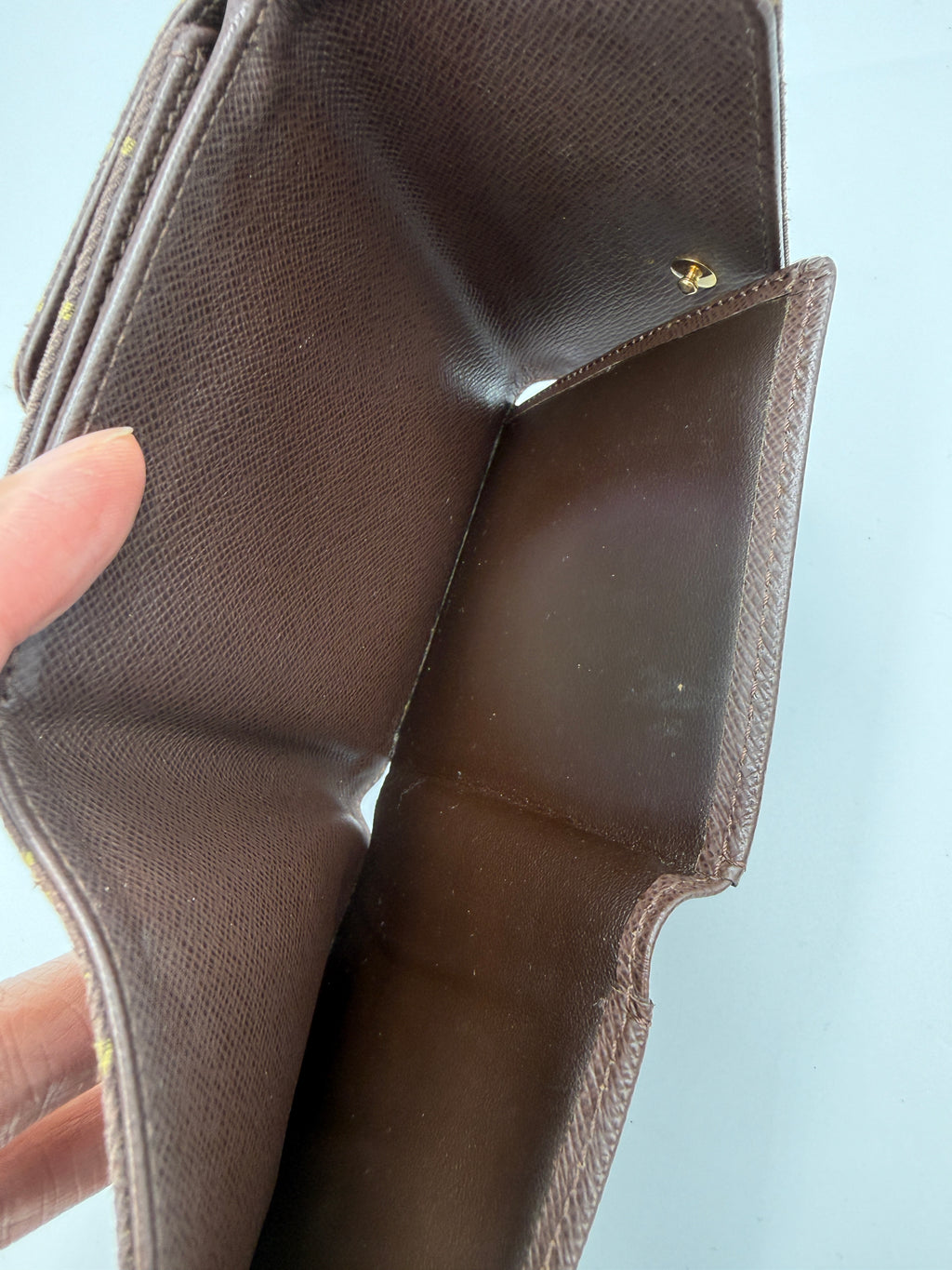 Vintage Louis Vuitton Monogram Canvas Elise Compact Wallet