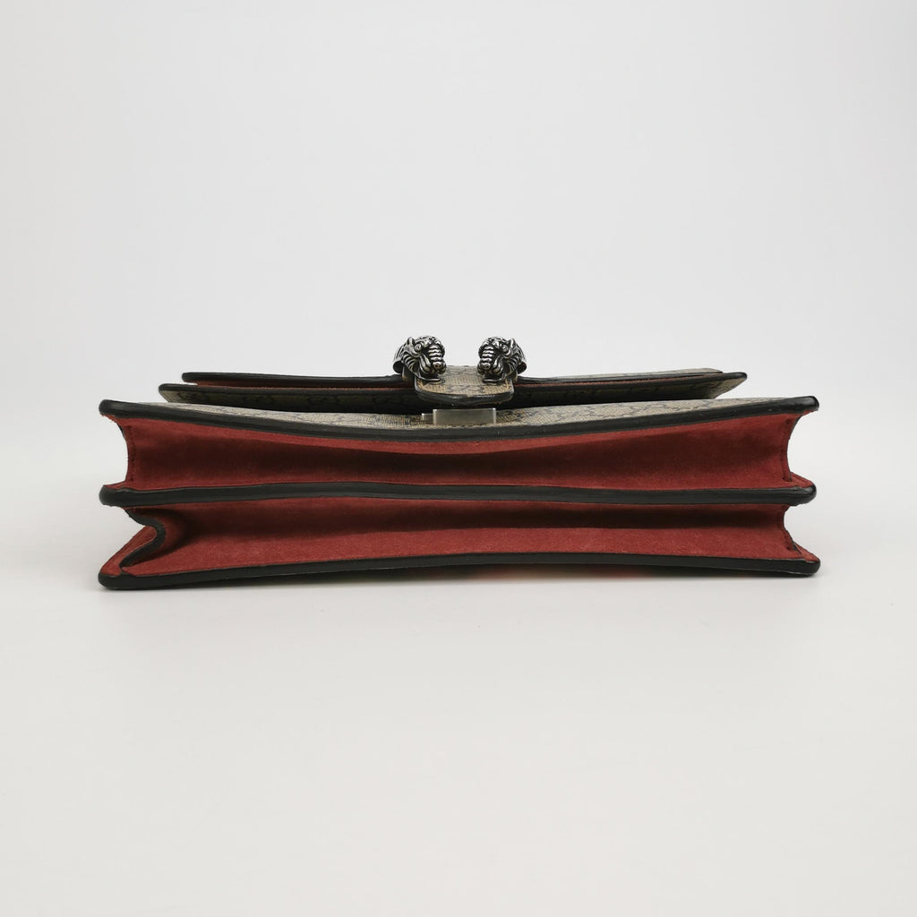 Gucci Dionysus GG Supreme Blooms Medium Shoulder Bag Red