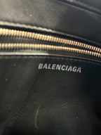 Balenciaga Calfskin S Triangle Duffle Grey Bag