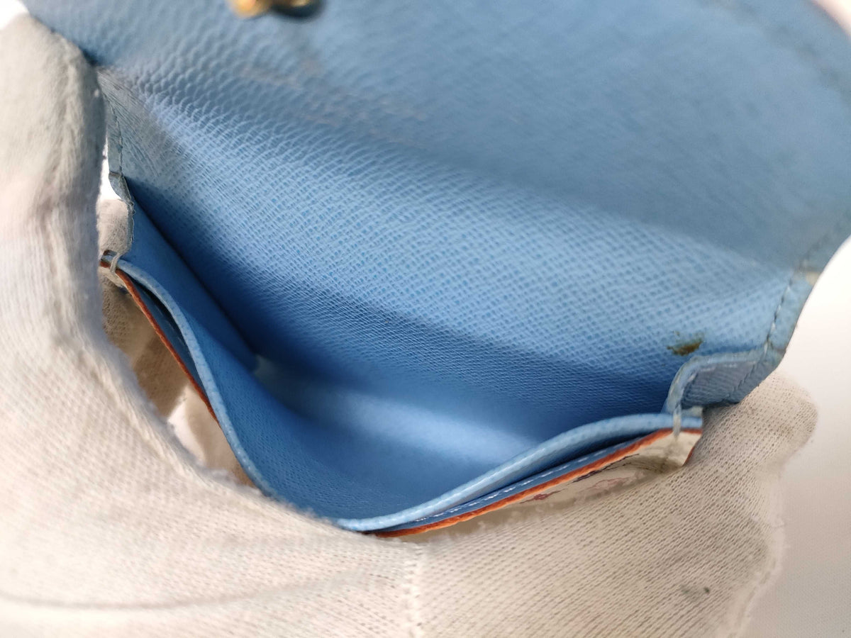 Louis Vuitton White Murakami Canvas Wallet