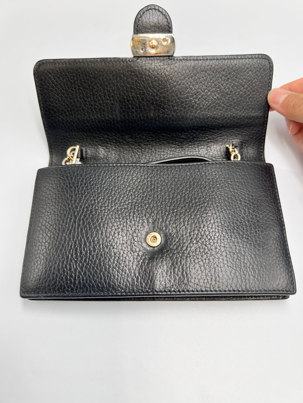 Gucci Interlocking G Wallet on Chain Crossbody Bag