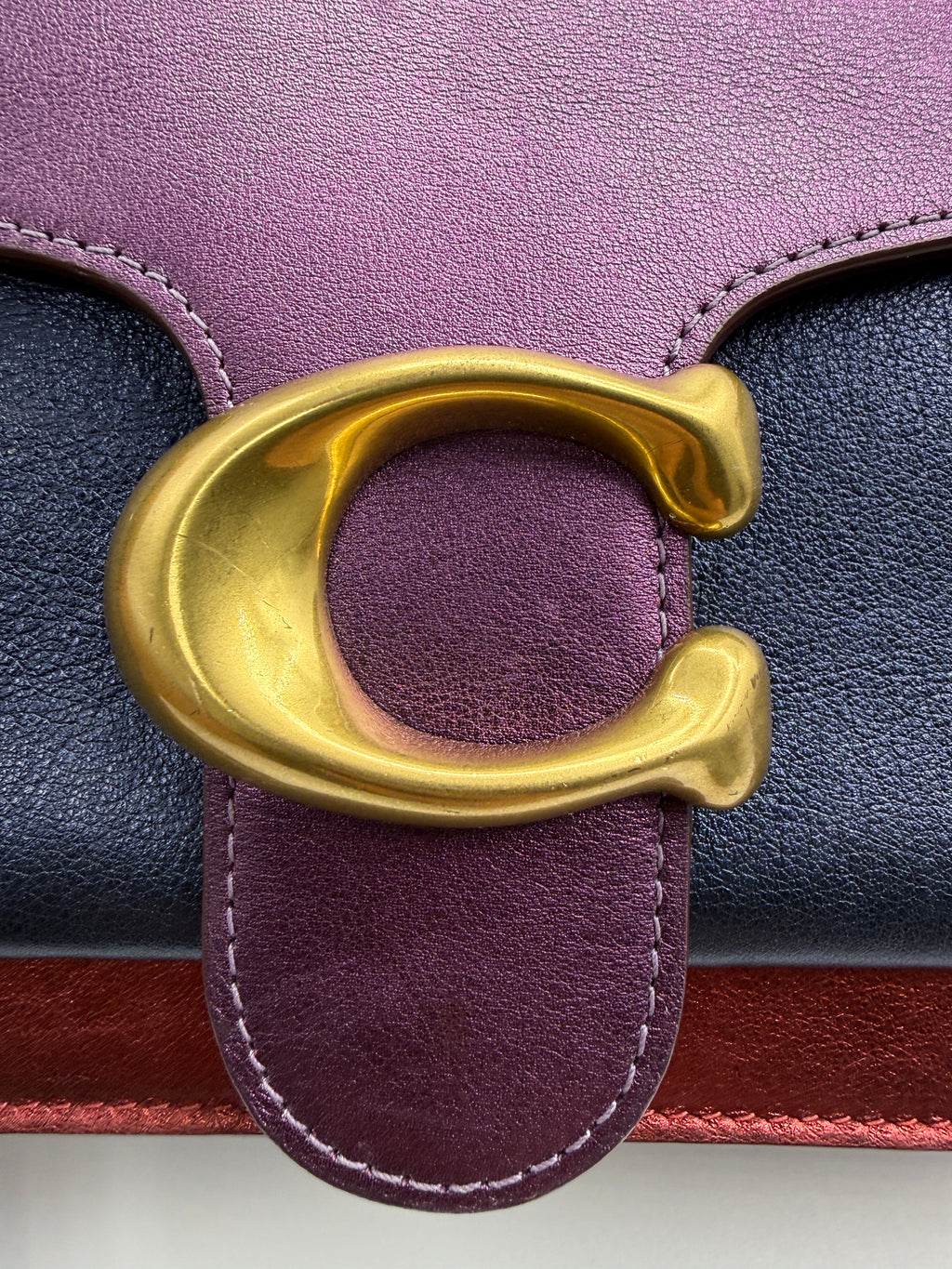 Coach Tabby Shoulder Bag 26 in Multi-Colored Leather