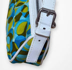 Celine Polka Dot Canvas Shoulder Bag