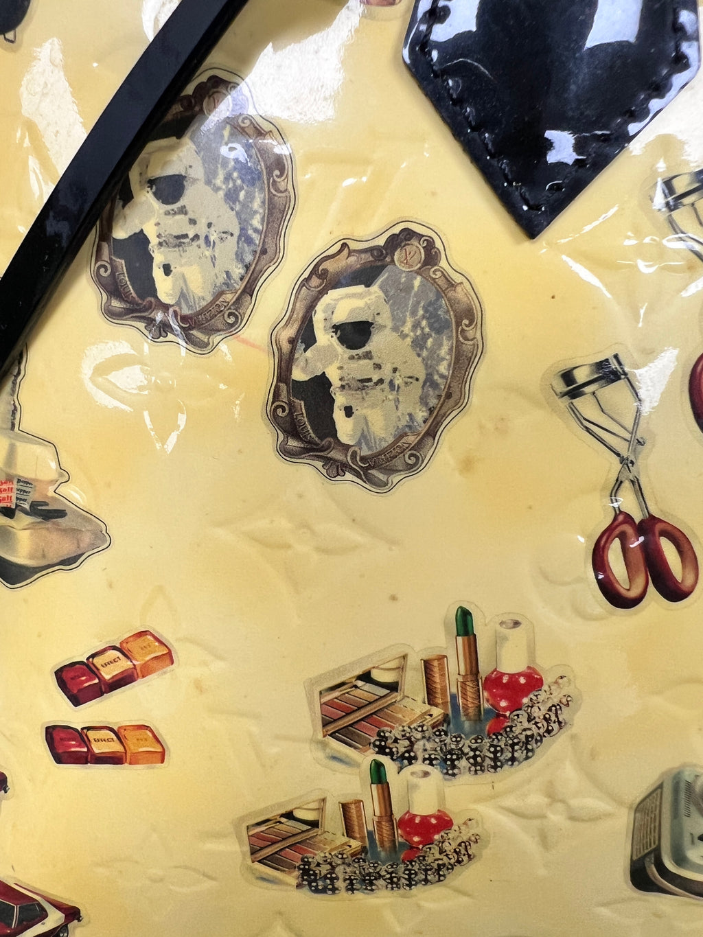 Louis Vuitton Monogram Vernis "Stickers" Alma PM