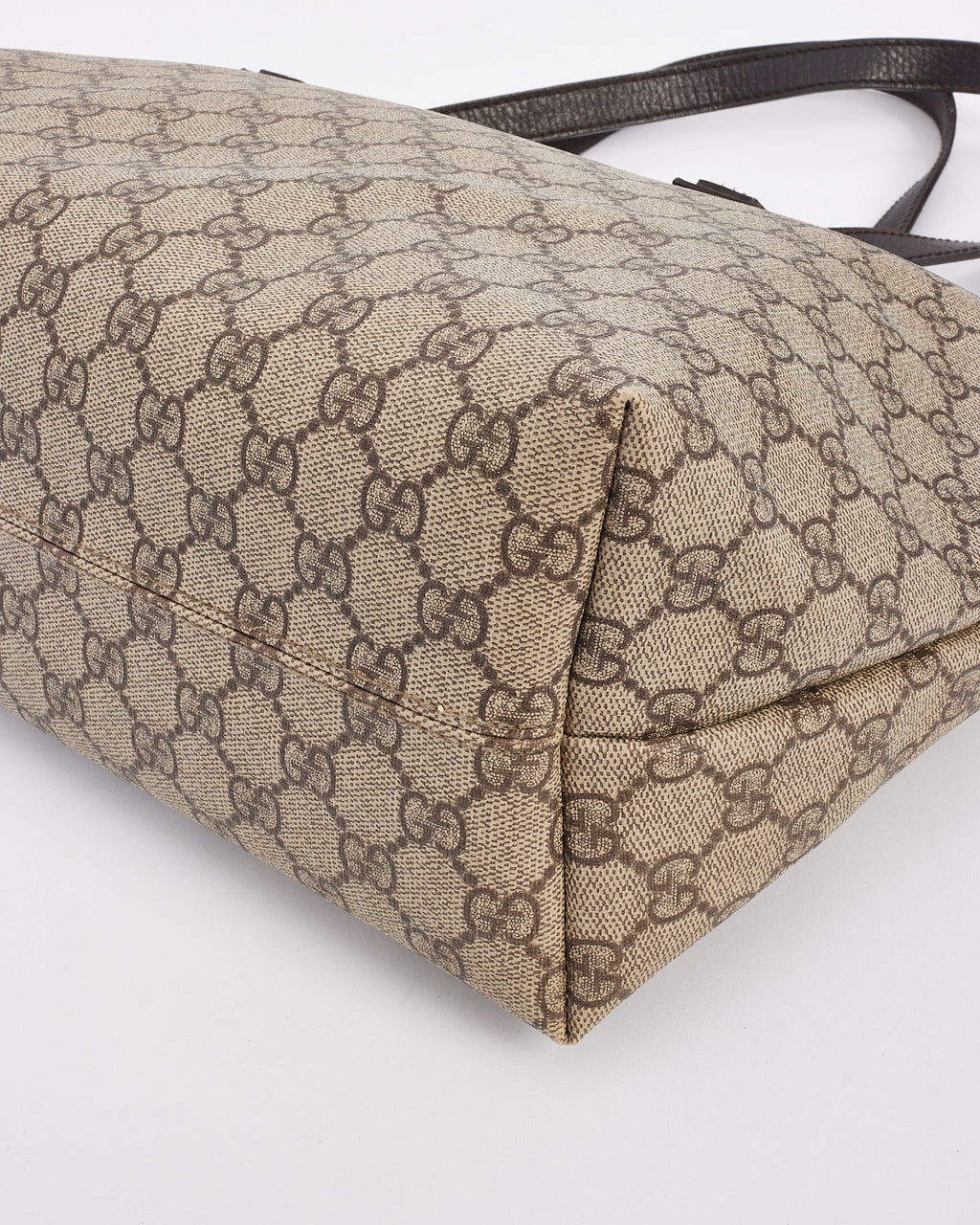 Gucci GG Plus Monogram Joy Tote Bag Brown