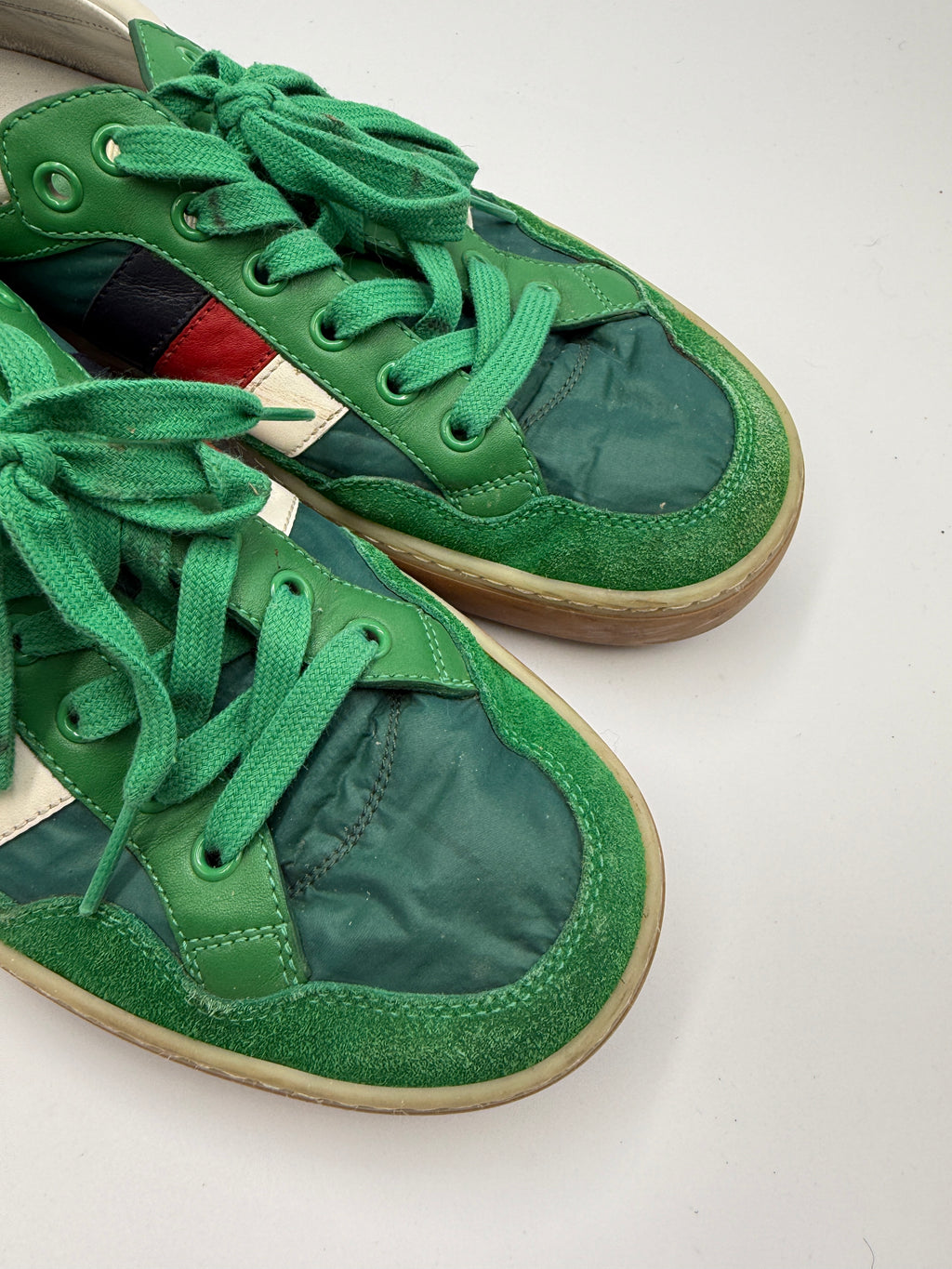 Gucci Green Sneakers Pre-owned
