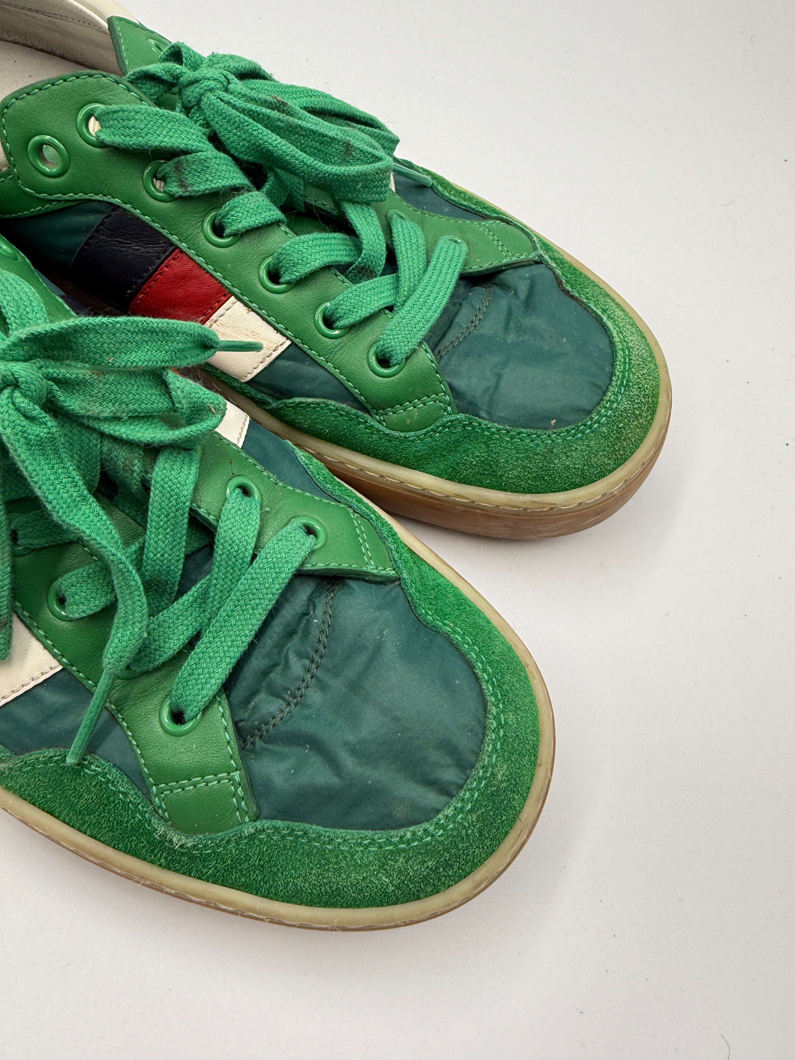 Gucci Green Sneakers Pre-owned