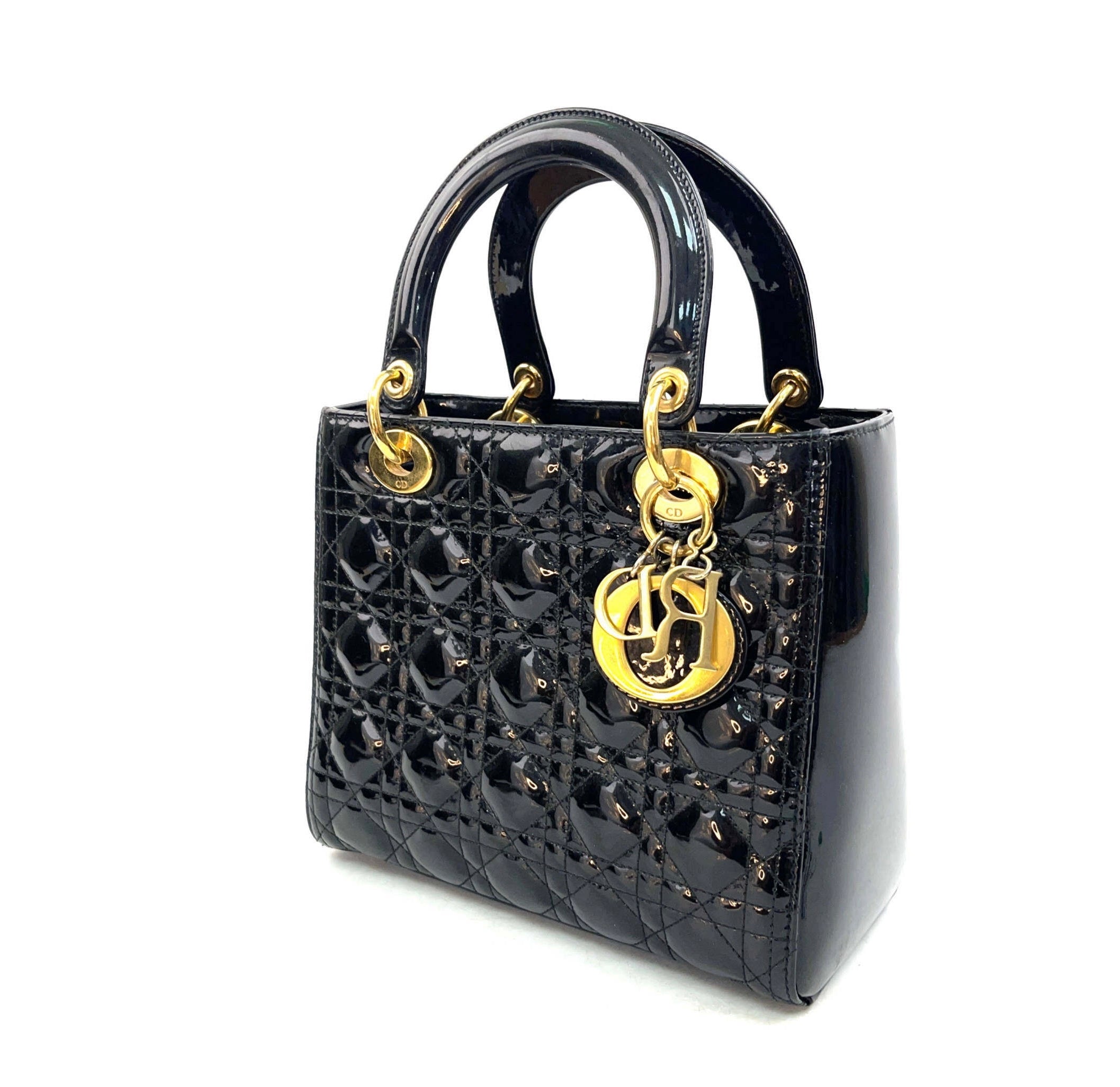 Black Lady Dior Medium