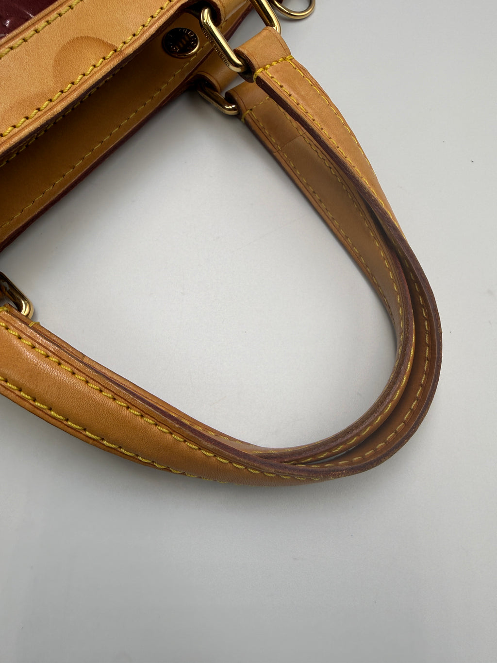 Louis Vuitton ( 2011 ) Brea MM Monogram Vernis Leather Bag – Cherry
