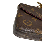 Pre-owned Louis Vuitton Félicie Pochette – 2017- Monogram Canvas –  3-in-1 Chain Wallet