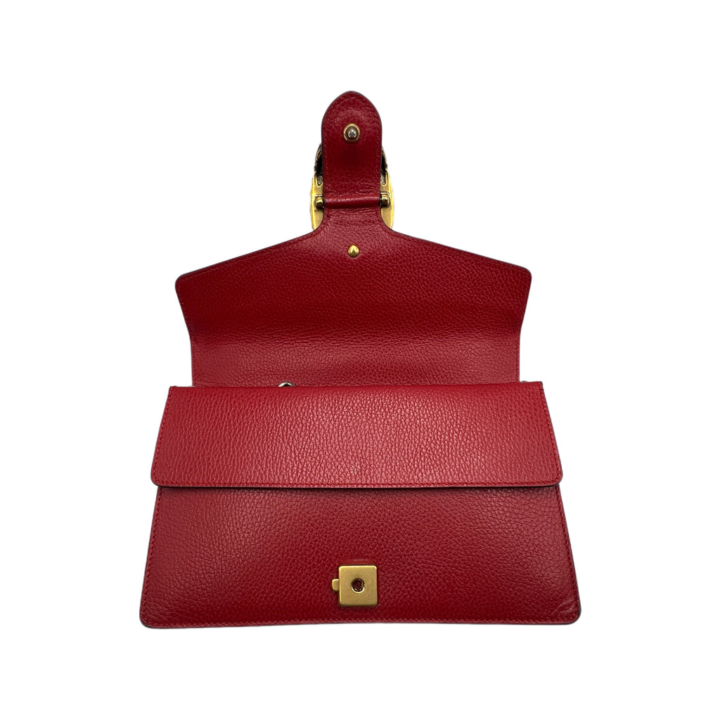 Gucci Dionysus Medium Bag with Red Leather