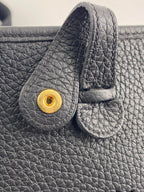 Hermes Black Evelyne Mini