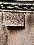 Gucci Leather Sherry Line Half Moon Sling Shoulder Bag