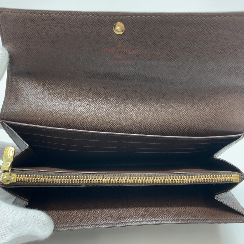 Louis Vuitton Damiere Ebene Wallet CA0077