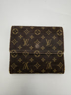Vintage Louis Vuitton Monogram Canvas Elise Compact Wallet