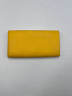 Louis Vuitton Epi Leather Sarah Long Wallet in Yellow