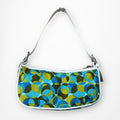 Celine Polka Dot Canvas Shoulder Bag
