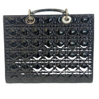 second hand dior handbag with top handle 