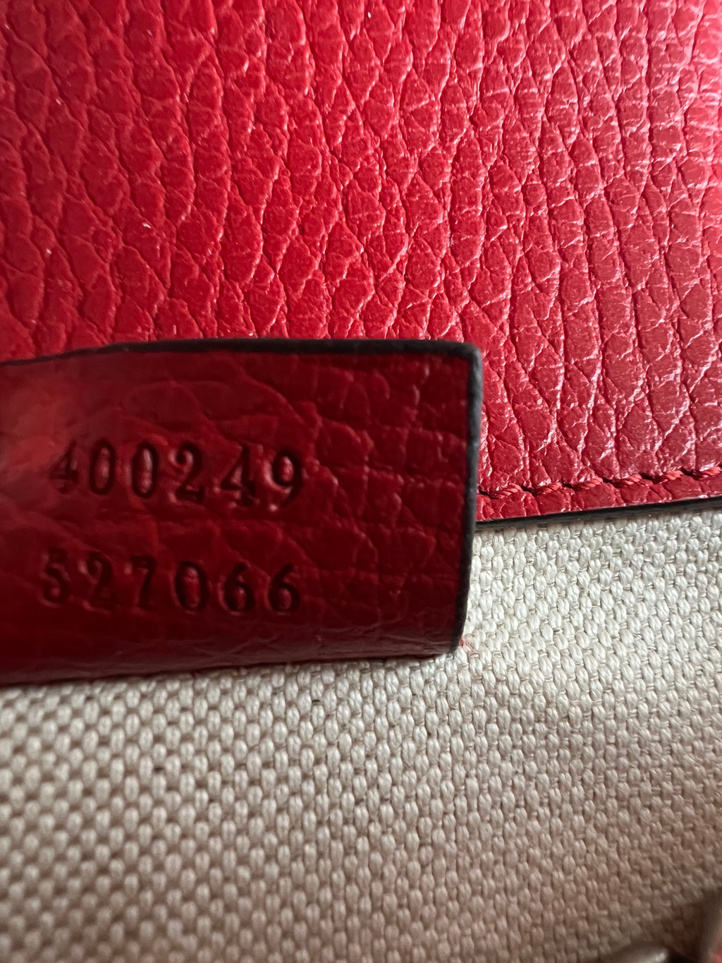 Gucci Dionysus Medium Bag with Red Leather