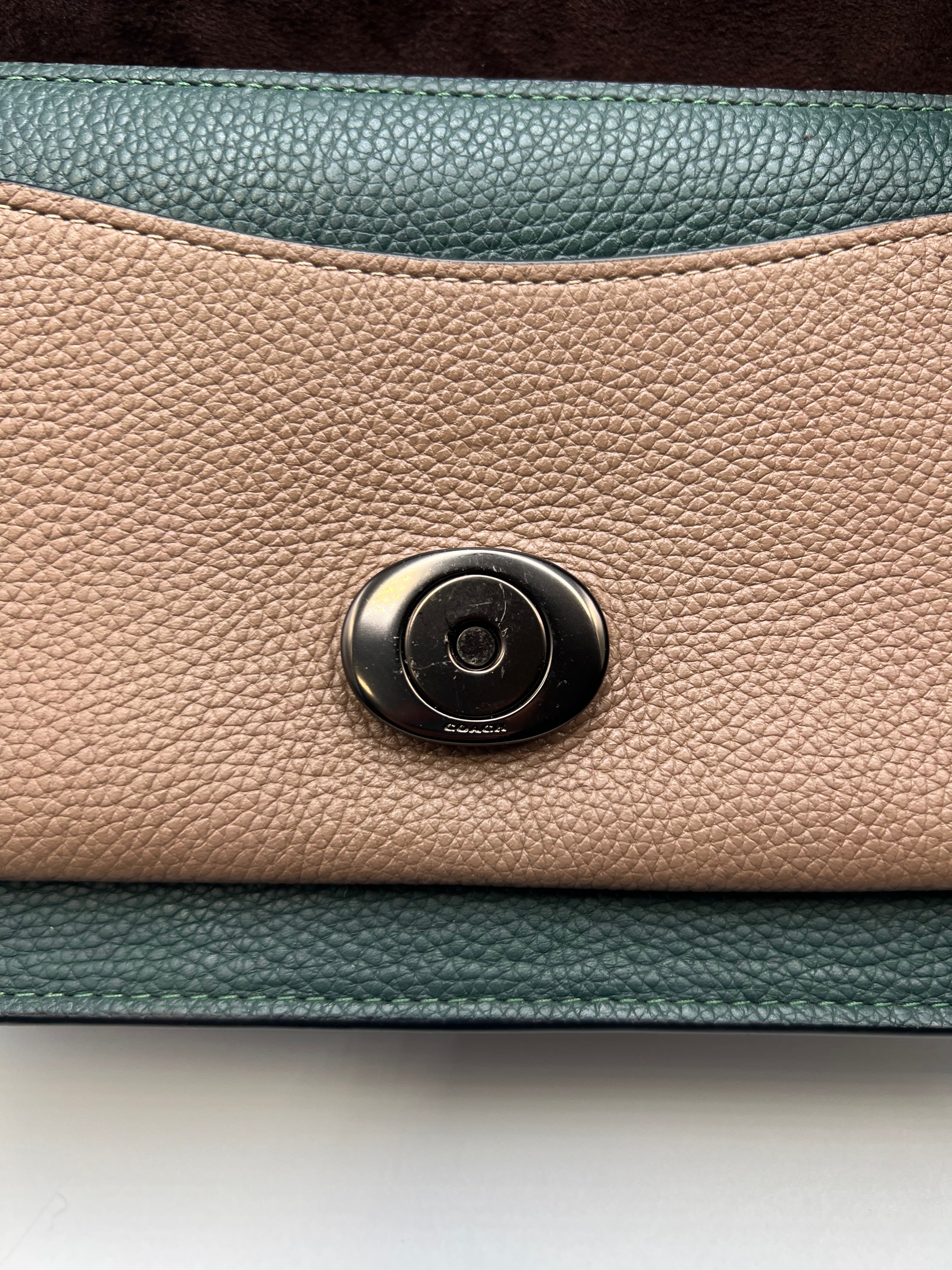 Coach Tabby Shoulder Bag 26 in Polished Pebble Leather