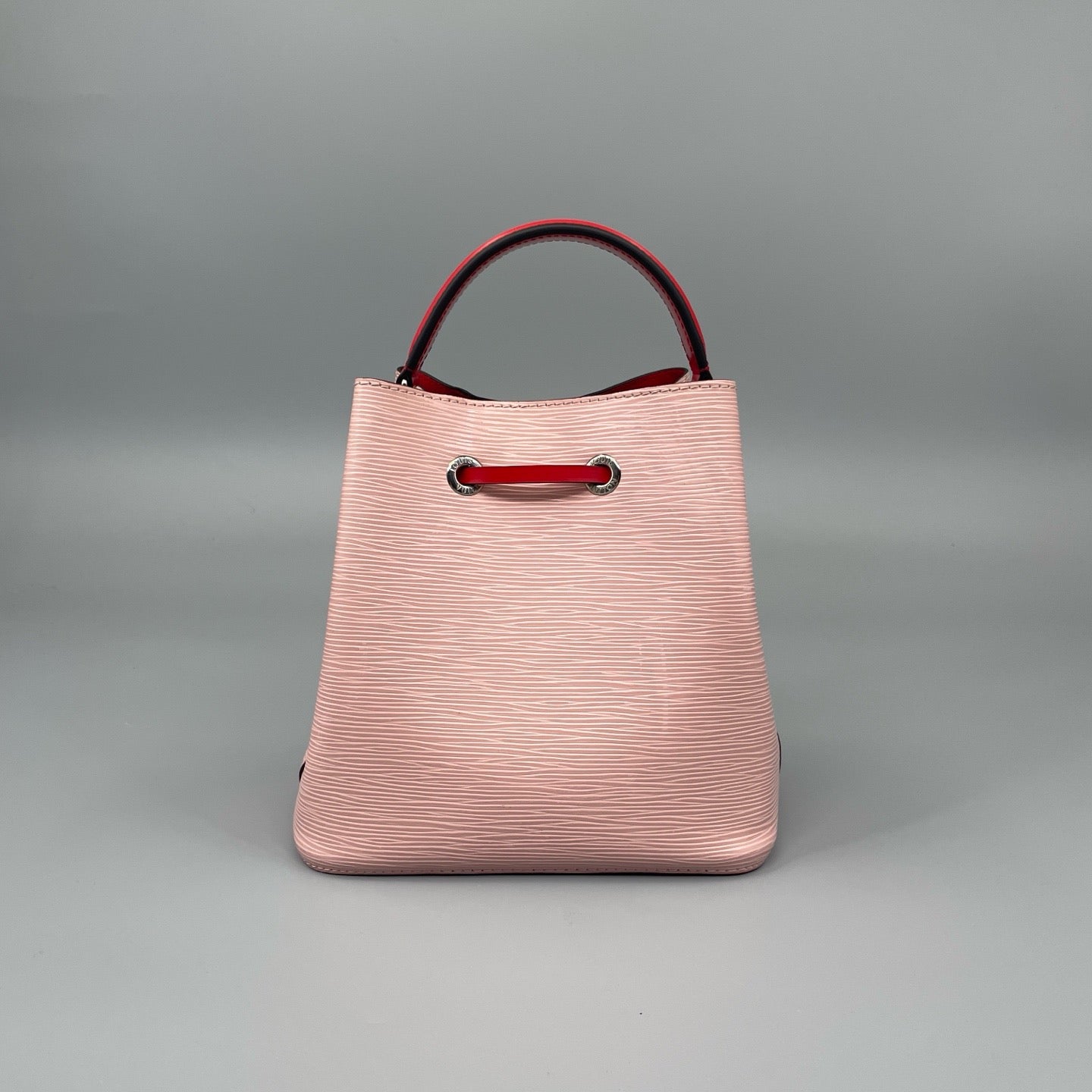 Louis Vuitton NeoNoe BB Rose Ballerine Epi Leather Bucket Bag