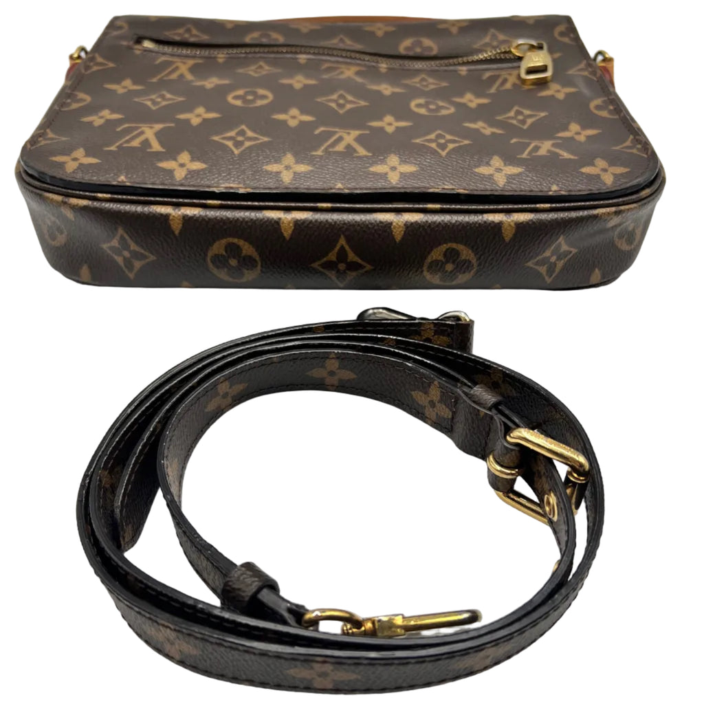 Pre-owned Louis Vuitton Pochette Métis -Monogram Canvas - Luxury Crossbody Bag