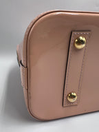 Louis Vuitton Monogram Vernis Alma PM (2015) In Beige