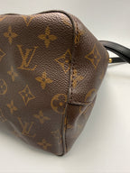 Louis Vuitton NéoNoé MM Monogram Canvas with Coquelicot Black Trim