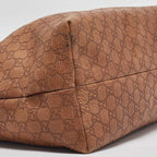 Gucci Bamboo Tassel Tote in Medium Brown Guccissima Leather