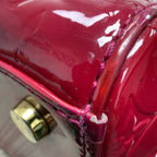 Louis Vuitton Brea MM Monogram Vernis Leather Bag – Rose Indien