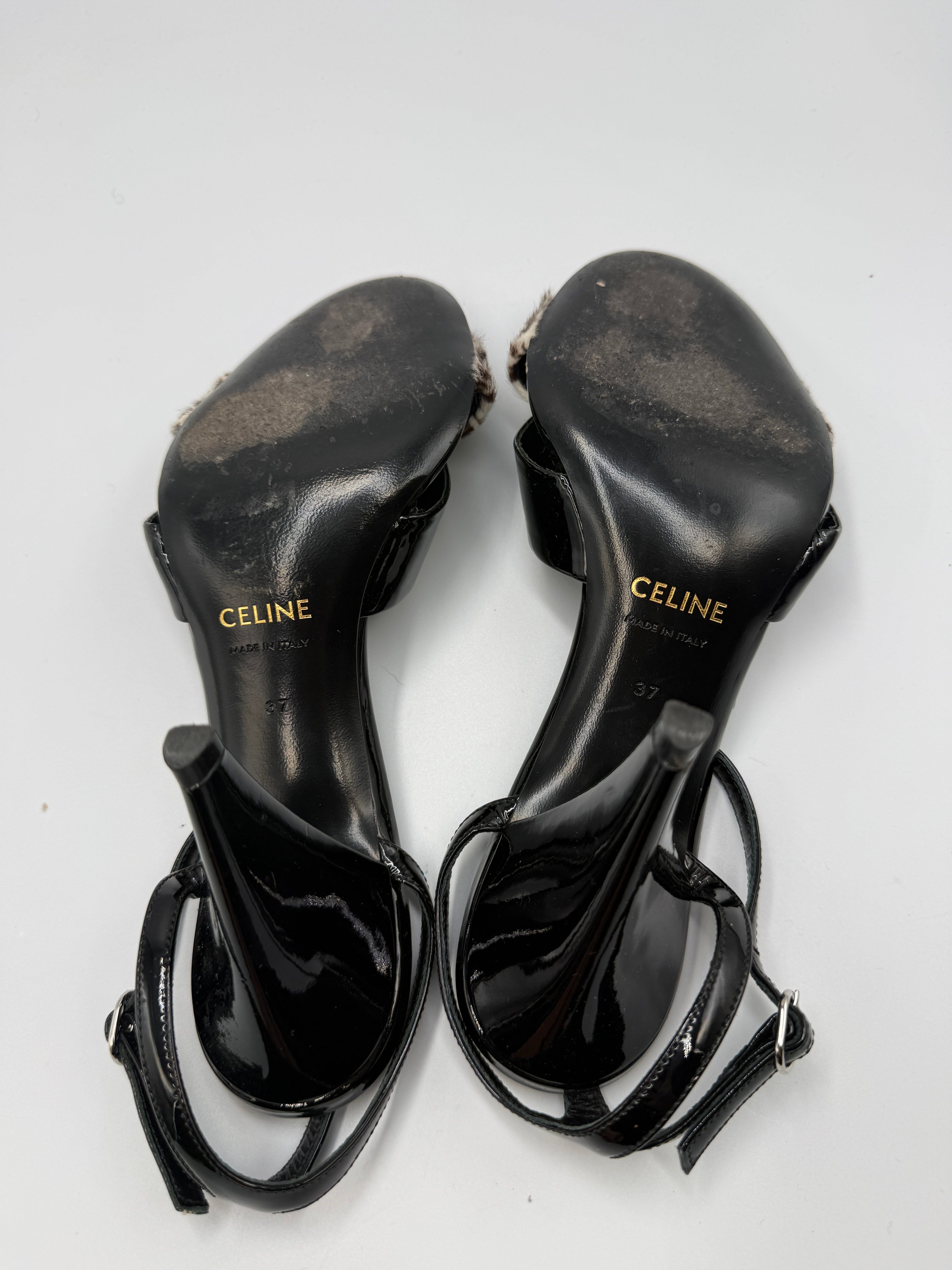 Celine Heels in  Black Pre-owned