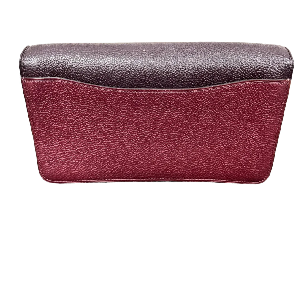 Coach Tabby Shoulder Bag 26 in Multi-Tone Purple & Nude Colorblock Leather | Designer Resale