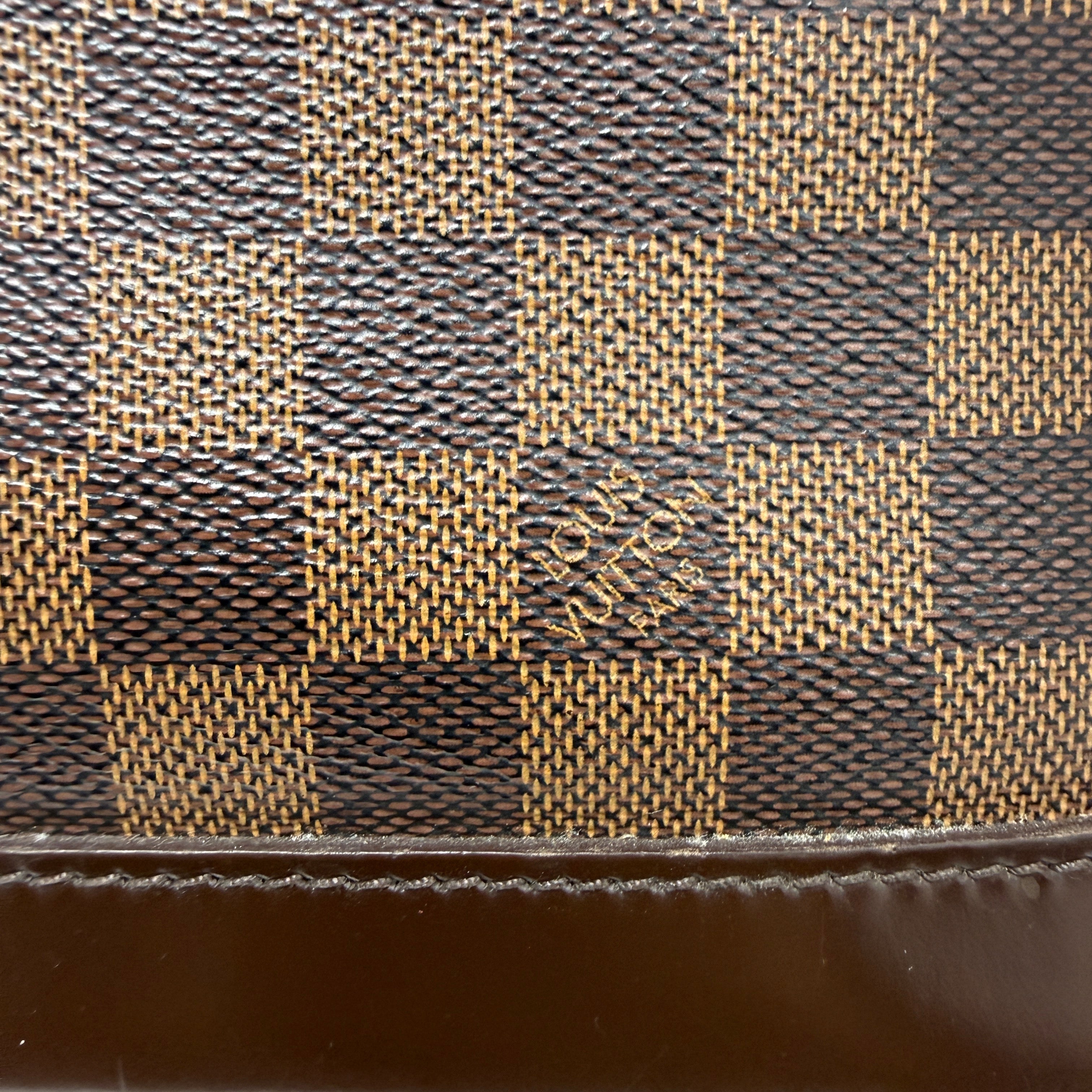 Louis Vuitton Alma PM in Damier Ébène Canvas