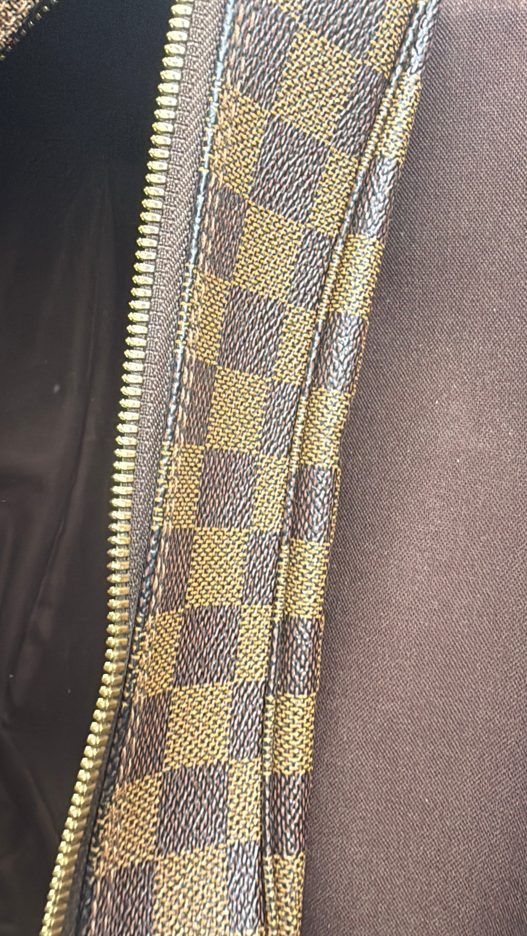 Louis Vuitton Naviglio Messenger Bag in Damier Ébène Canvas
