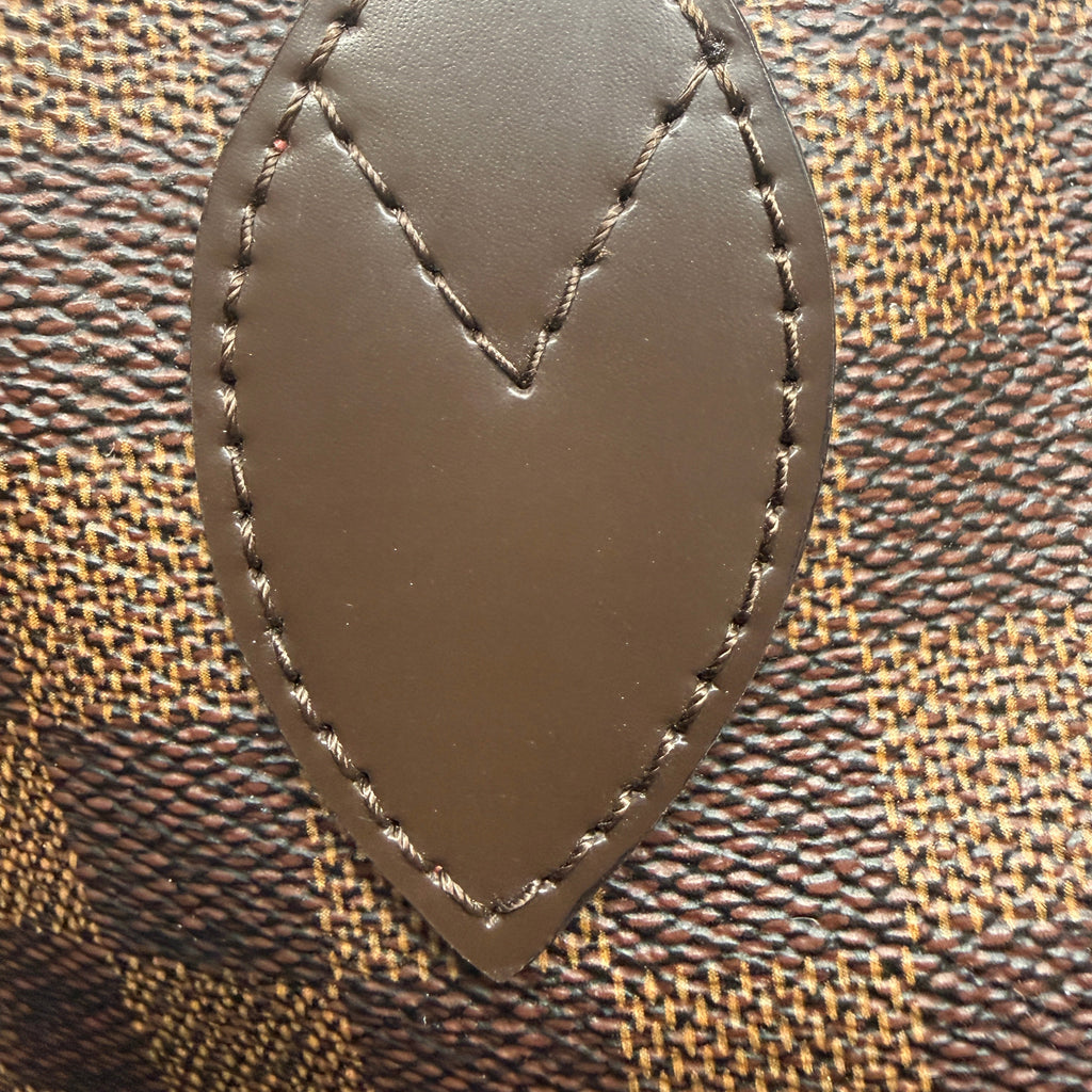Pre-owned Louis Vuitton Neverfull PM Damiere EbeneTote