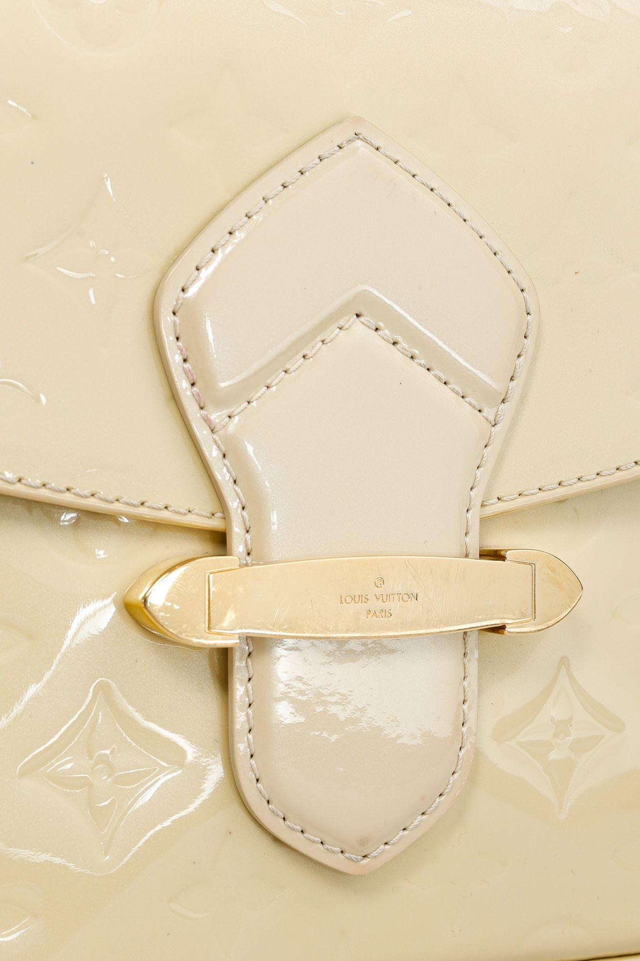 Louis Vuitton Bellflower in Blanc Corail Monogram Vernis