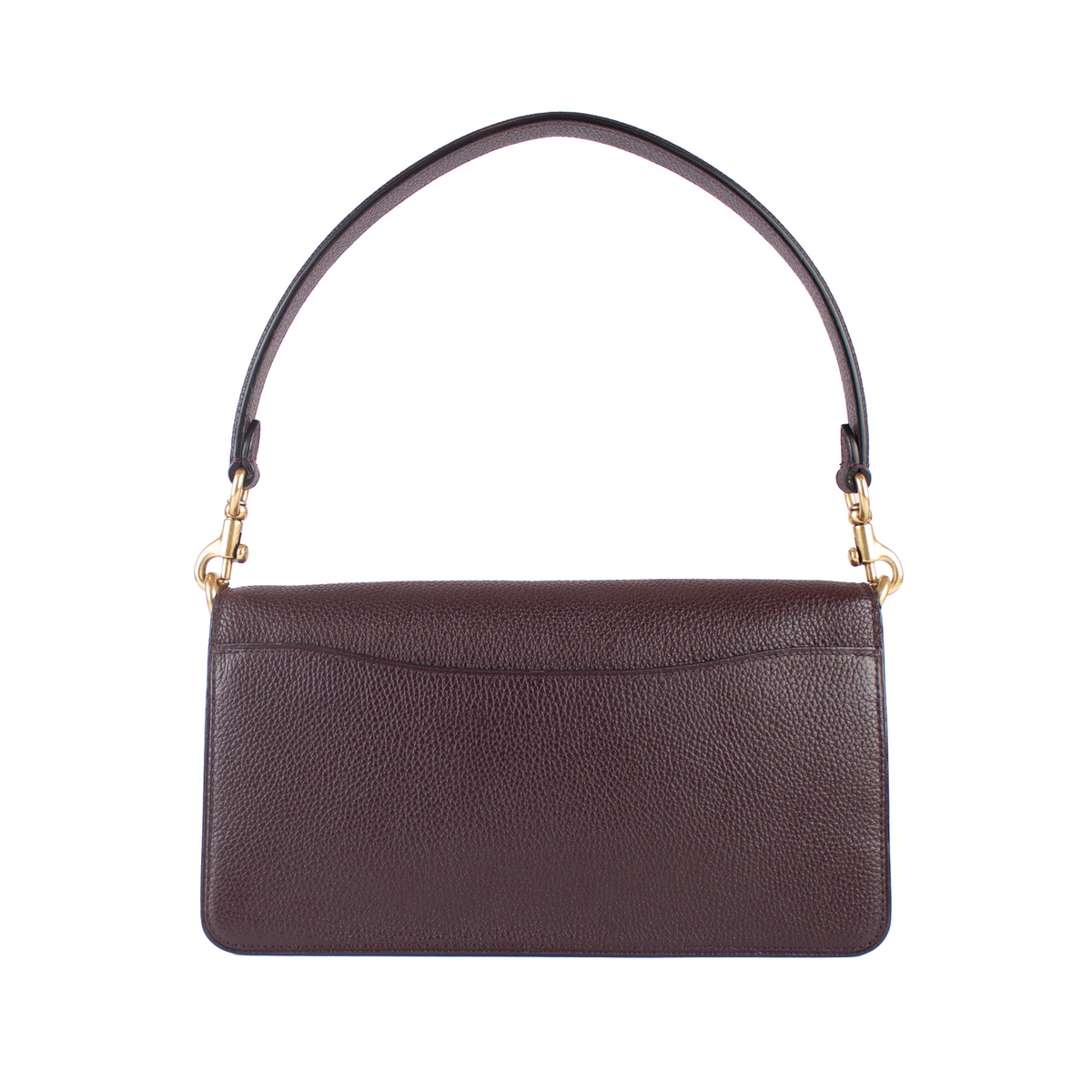Rare Coach Tabby Shoulder Bag 26 – Burgundy Leather & Suede with Crystal 'C' Buckle