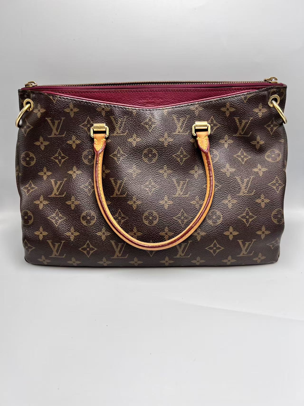 Louis Vuitton Pallas Monogram Canvas Shoulder Bag