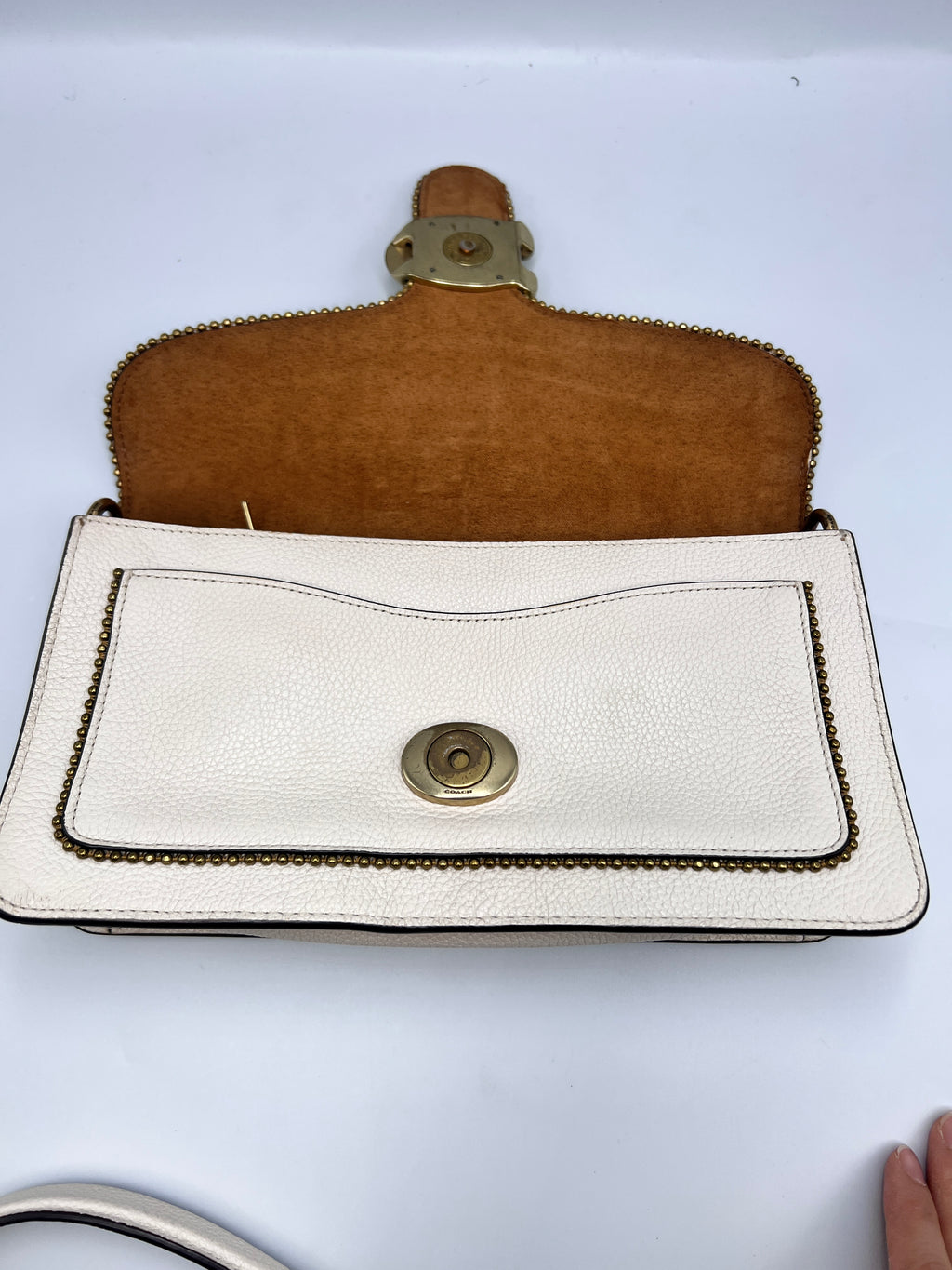 Coach Tabby Shoulder Bag 26 in Polished Pebble Leather