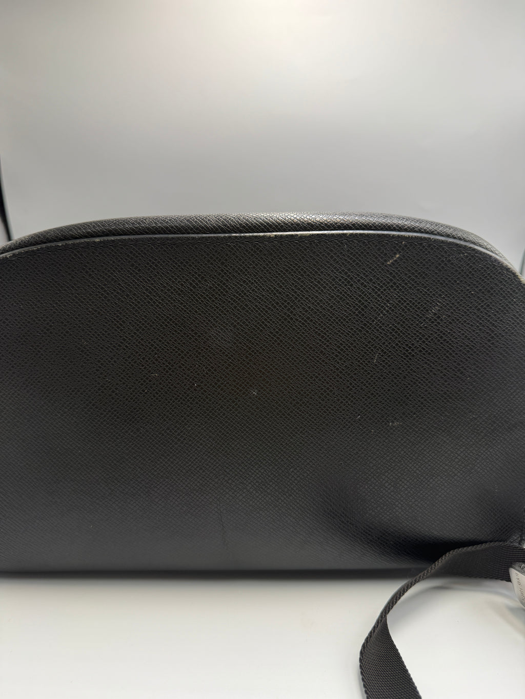 Louis Vuitton Anton Backpack in Ardoise / Noir Taiga Leather