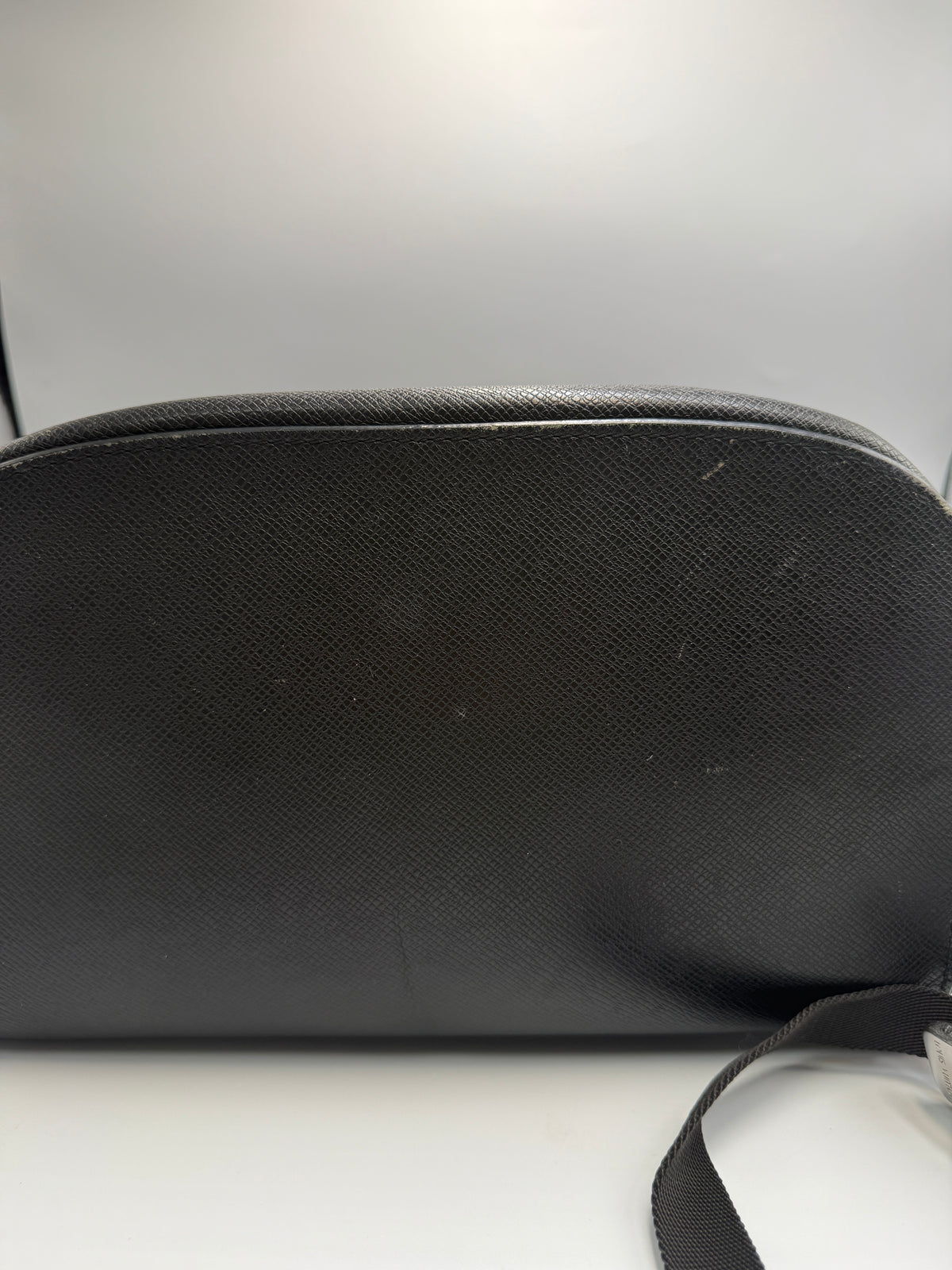 Louis Vuitton Anton Backpack in Ardoise / Noir Taiga Leather