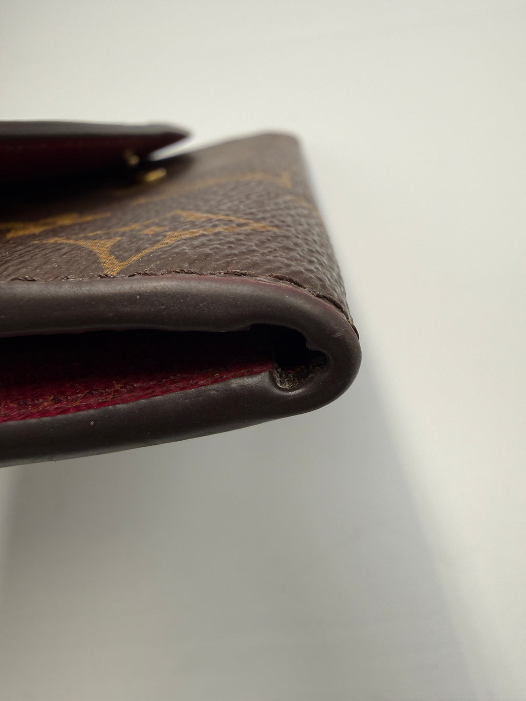 Pre-owned (Red) Louis Vuitton Monogram Zippy Wallet - Classic Long Wallet