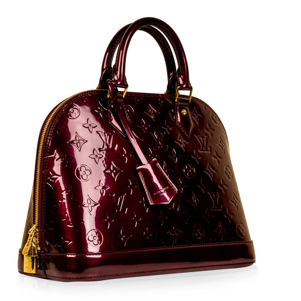 Louis Vuitton Monogram Vernis Alma PM Rouge Fauviste
