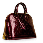Louis Vuitton Monogram Vernis Alma PM Rouge Fauviste